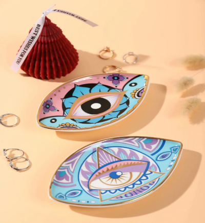 Colour Splash – Set of 2 Handcrafted Trays