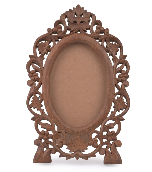 Wood Crafted Royal Design Photo Frame