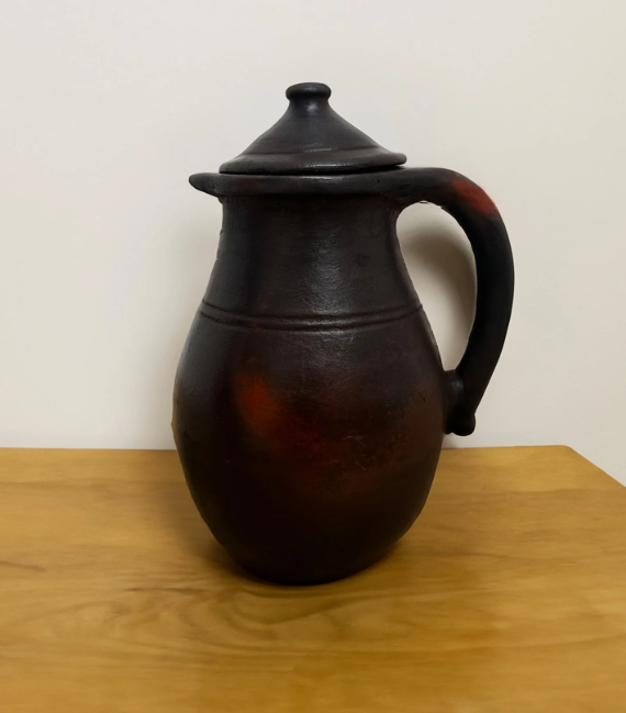 Natural Clay Water Jug (2.5 Litre) | Traditional Earthenware for Healthy Living