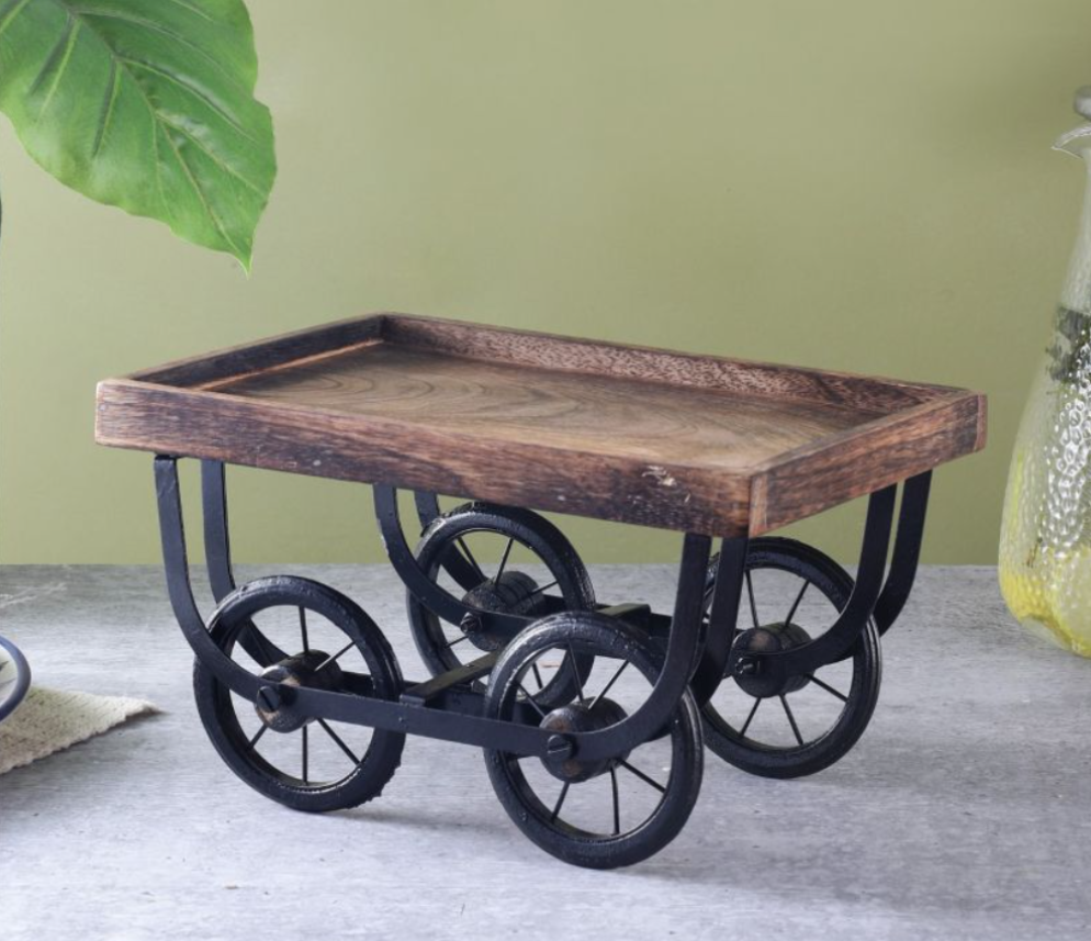 Wooden Thela Baggi Serving Platter