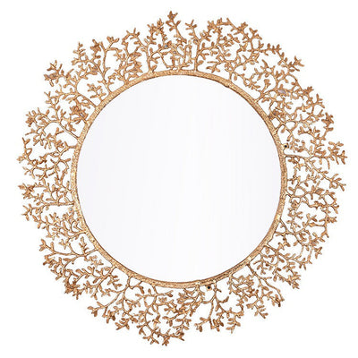 Shrub Wall Mirror - 100% Made From Brass