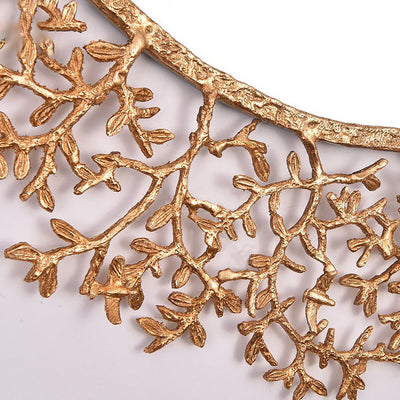 Shrub Wall Mirror - 100% Made From Brass