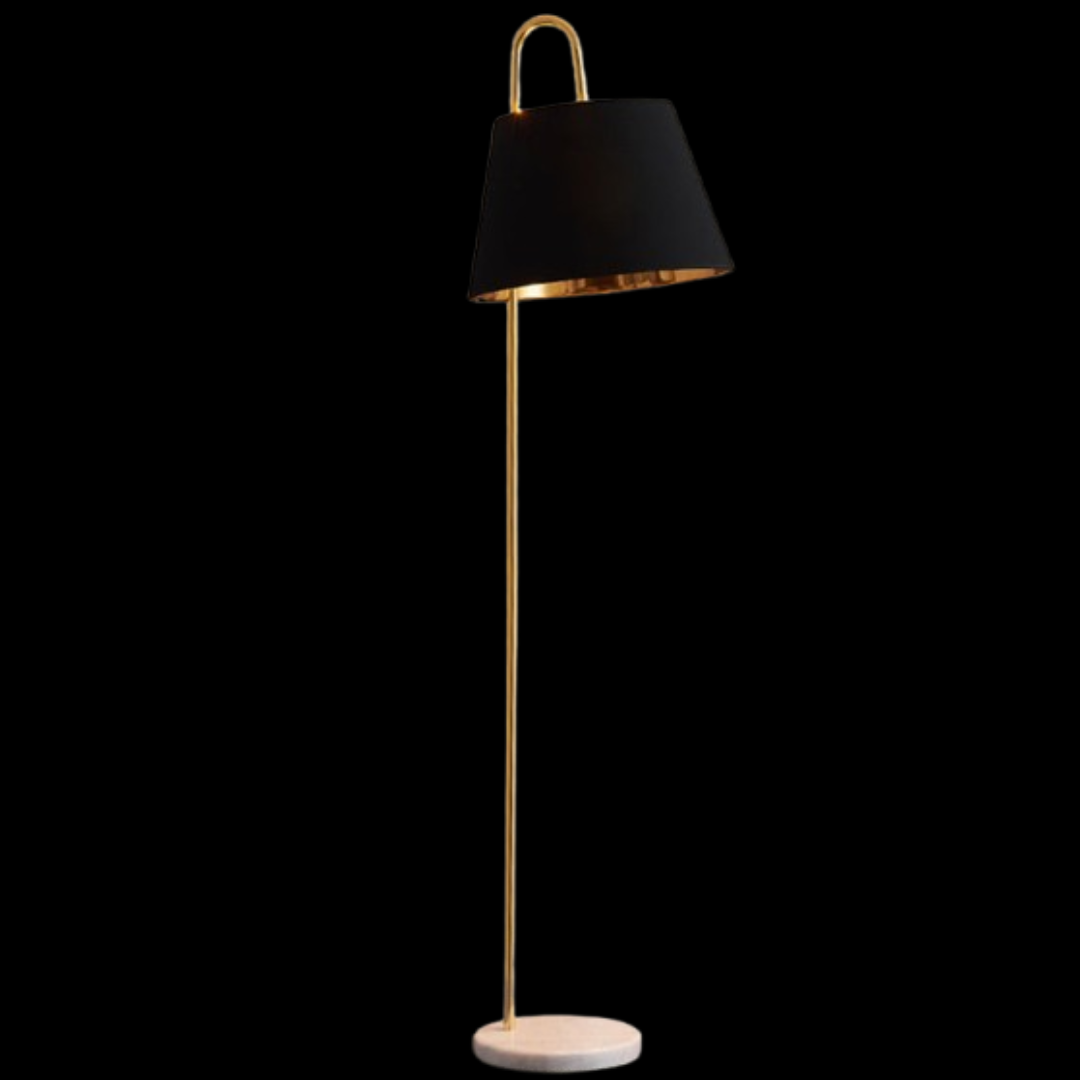 Modern Loop-Top Floor Lamp