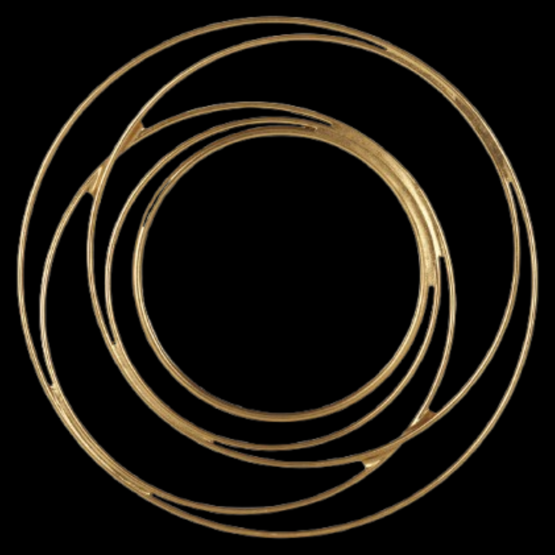 Ring Wall Mirror - 100% Made From Brass