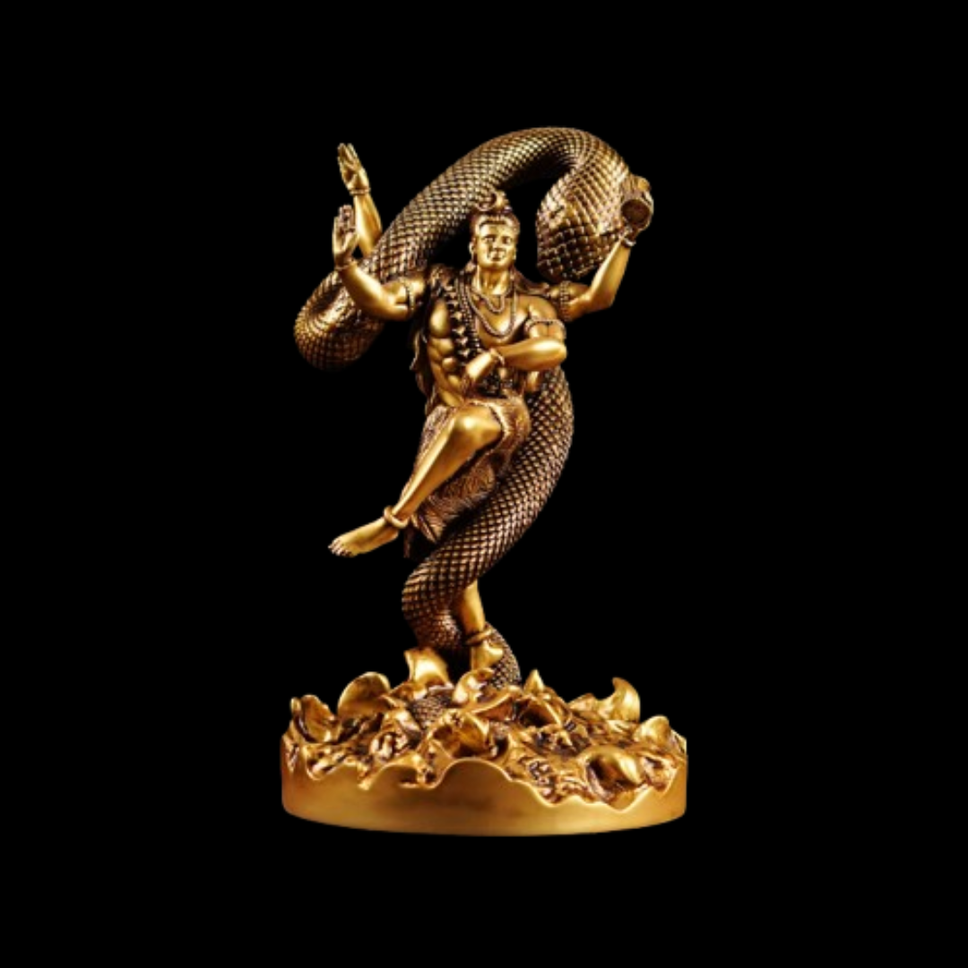 Mystical Shiva Brass Idol