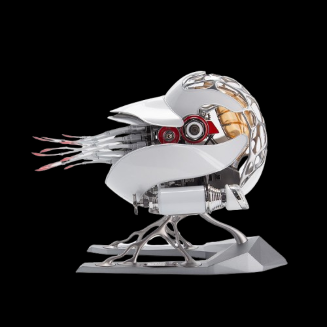 Mechanical Nautilus 3D Metal Model Building Kits with LED Light
