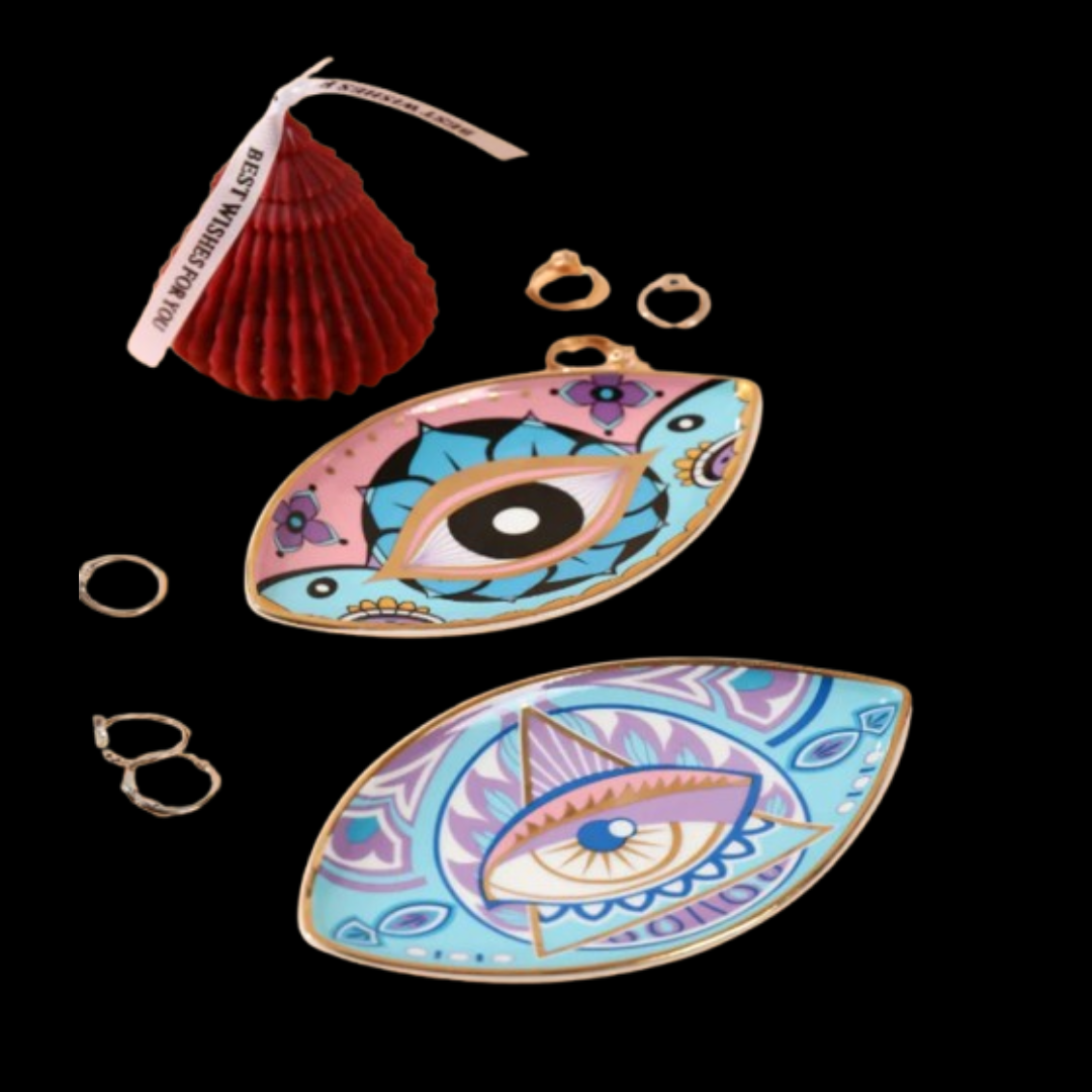 Colour Splash – Set of 2 Handcrafted Trays