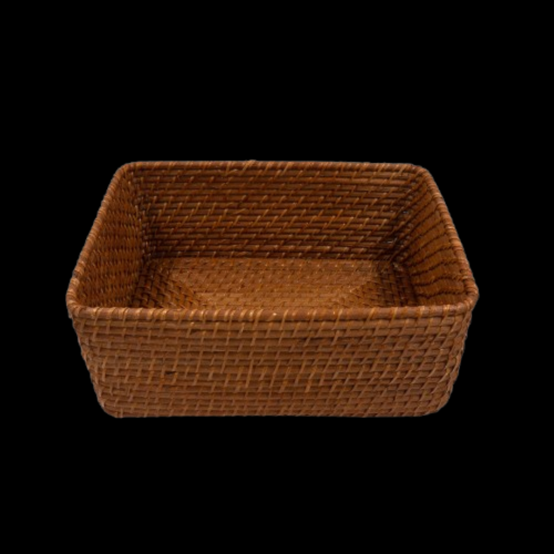 Rattan Rectangular Basket