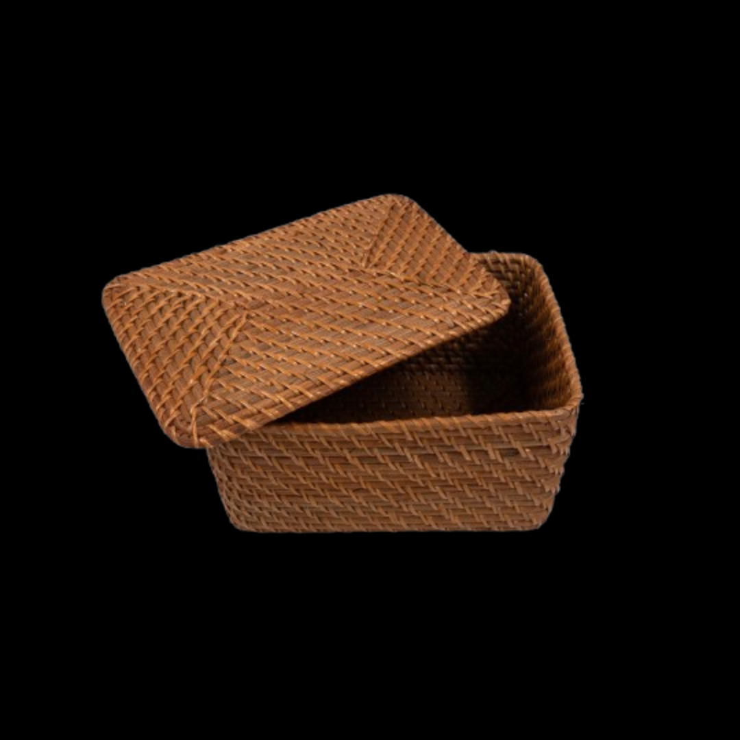 Rattan Rectangular Basket