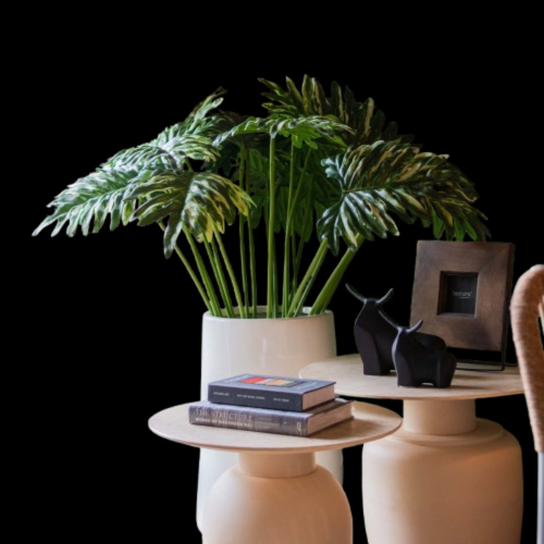 Faux Palm Leaves