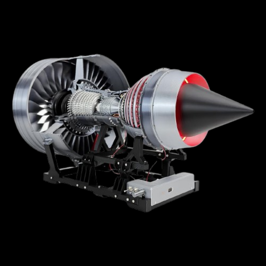 Rolls Royce Trent 900 Turbofan Engine Model - 22in Big Size Model, High Precision Replica for Enthusiasts & Education