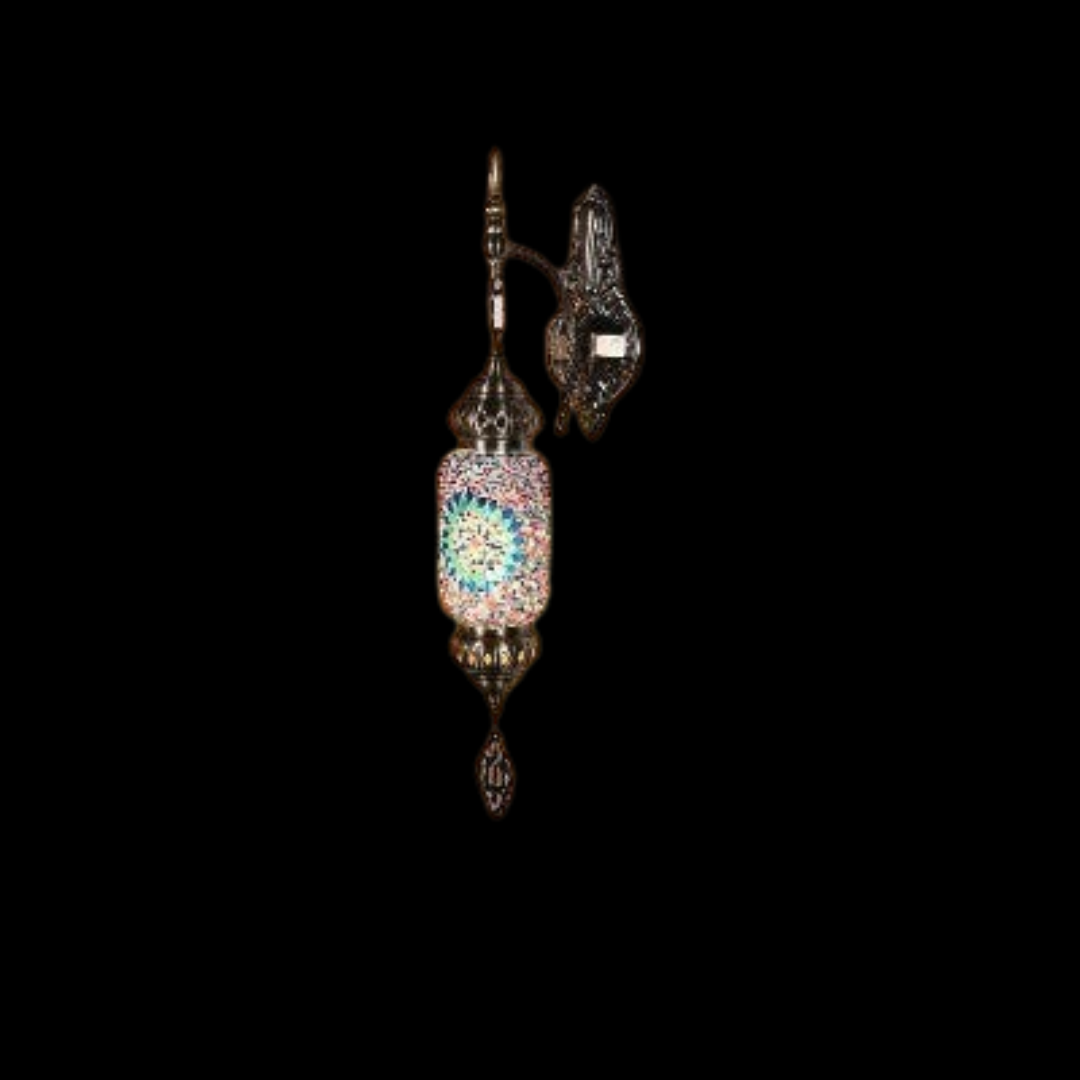Mosaic Glass Turkish Wall Light