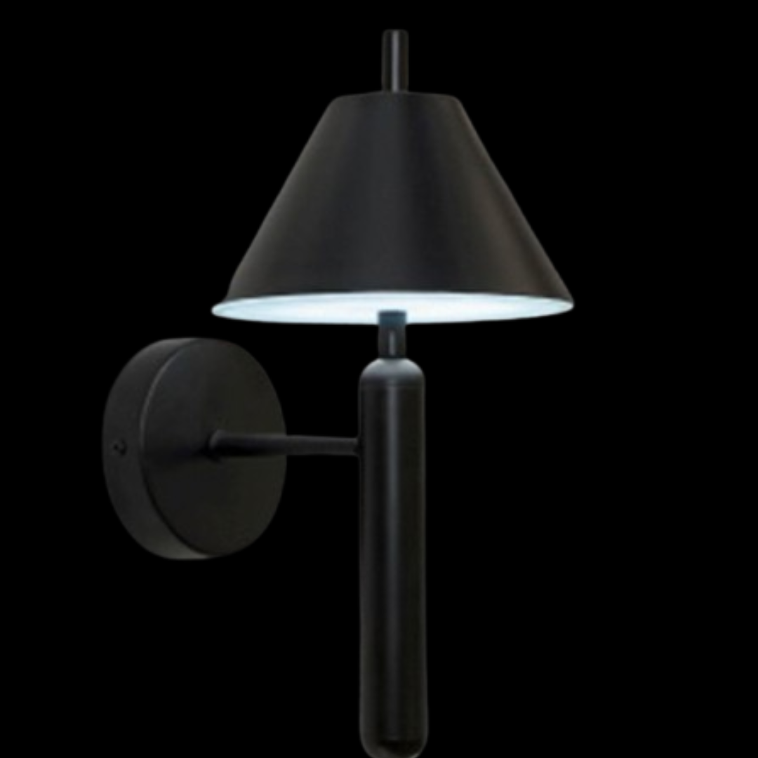 Noir Cone Wall Sconce