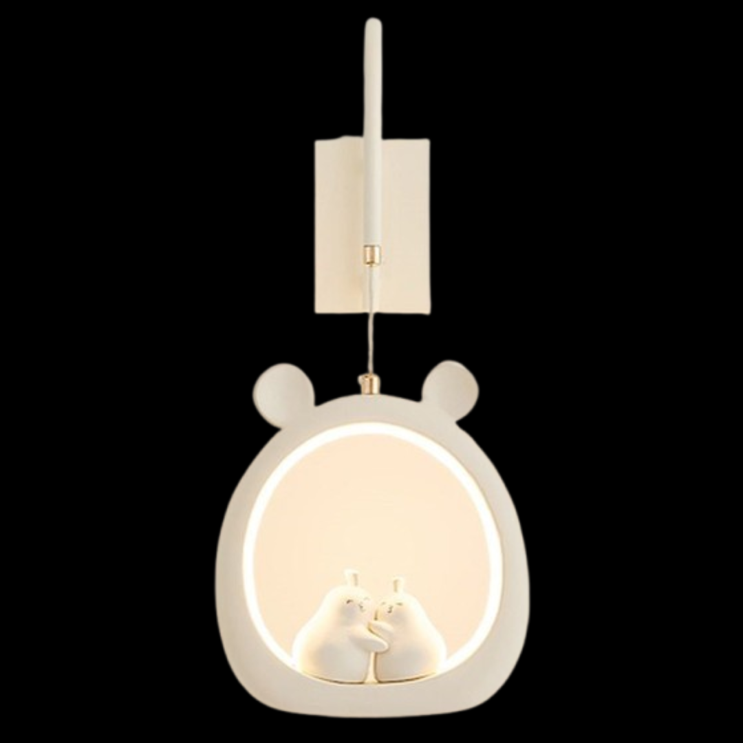 Cartoon Animal Ring Wall Light