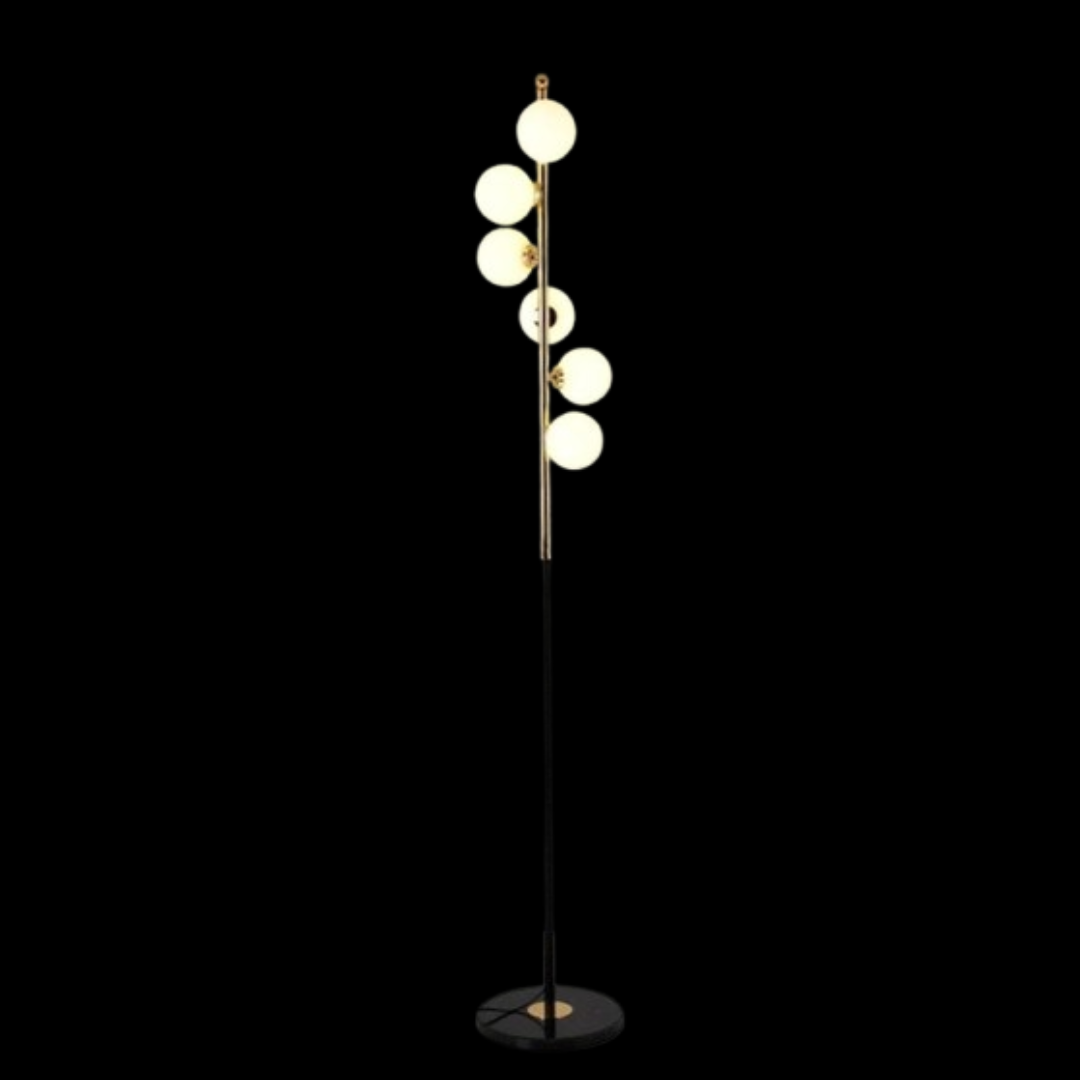 Vertical Globe Cluster Floor Lamp