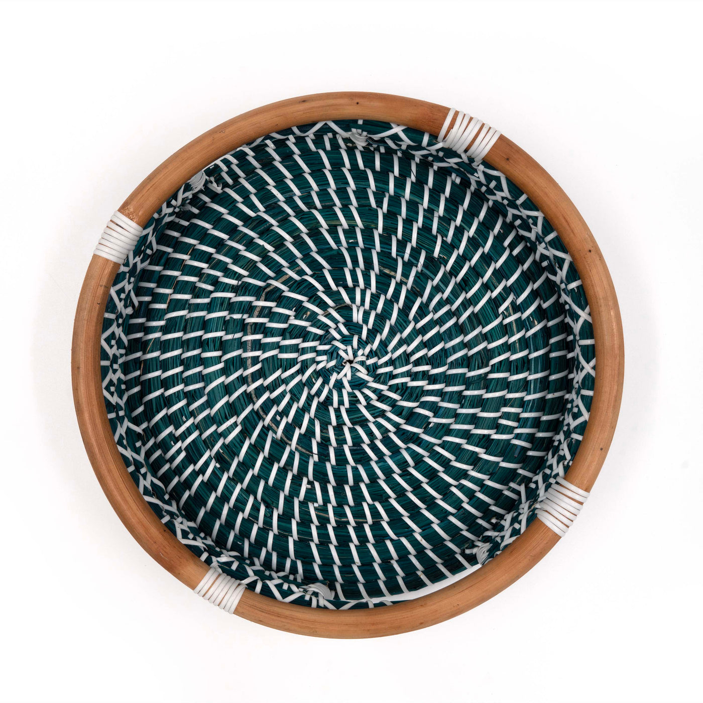 Rattan Round Tray
