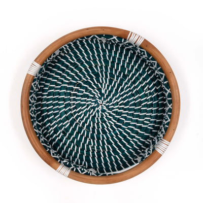 Rattan Round Tray