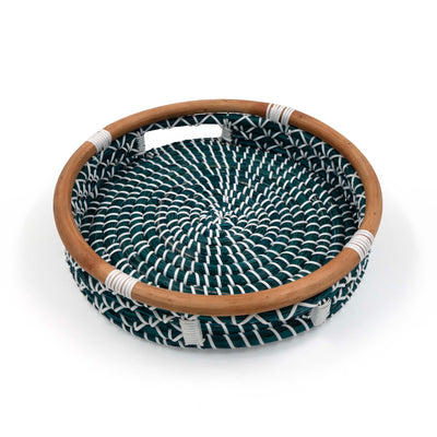 Rattan Round Tray