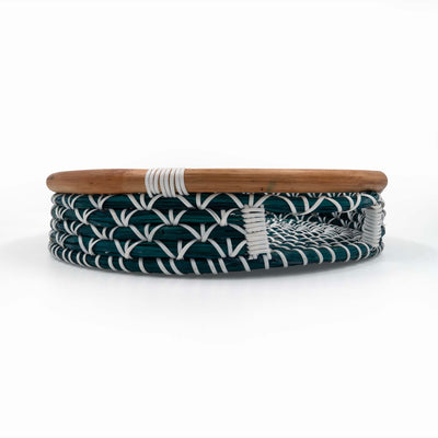 Rattan Round Tray