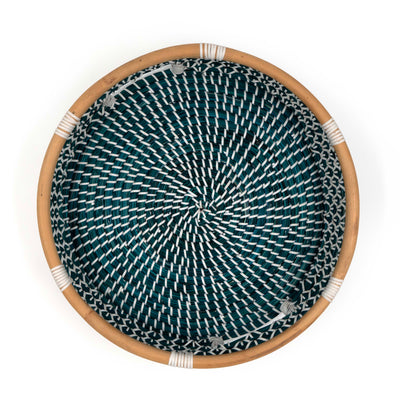 Rattan Round Tray