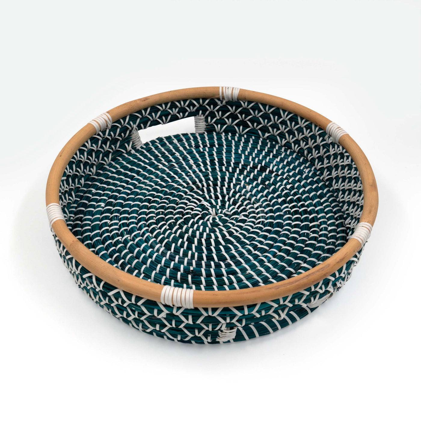 Rattan Round Tray