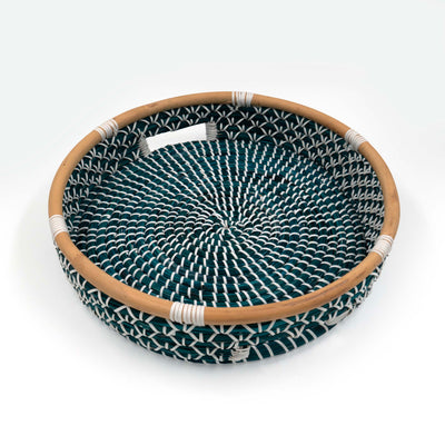 Rattan Round Tray