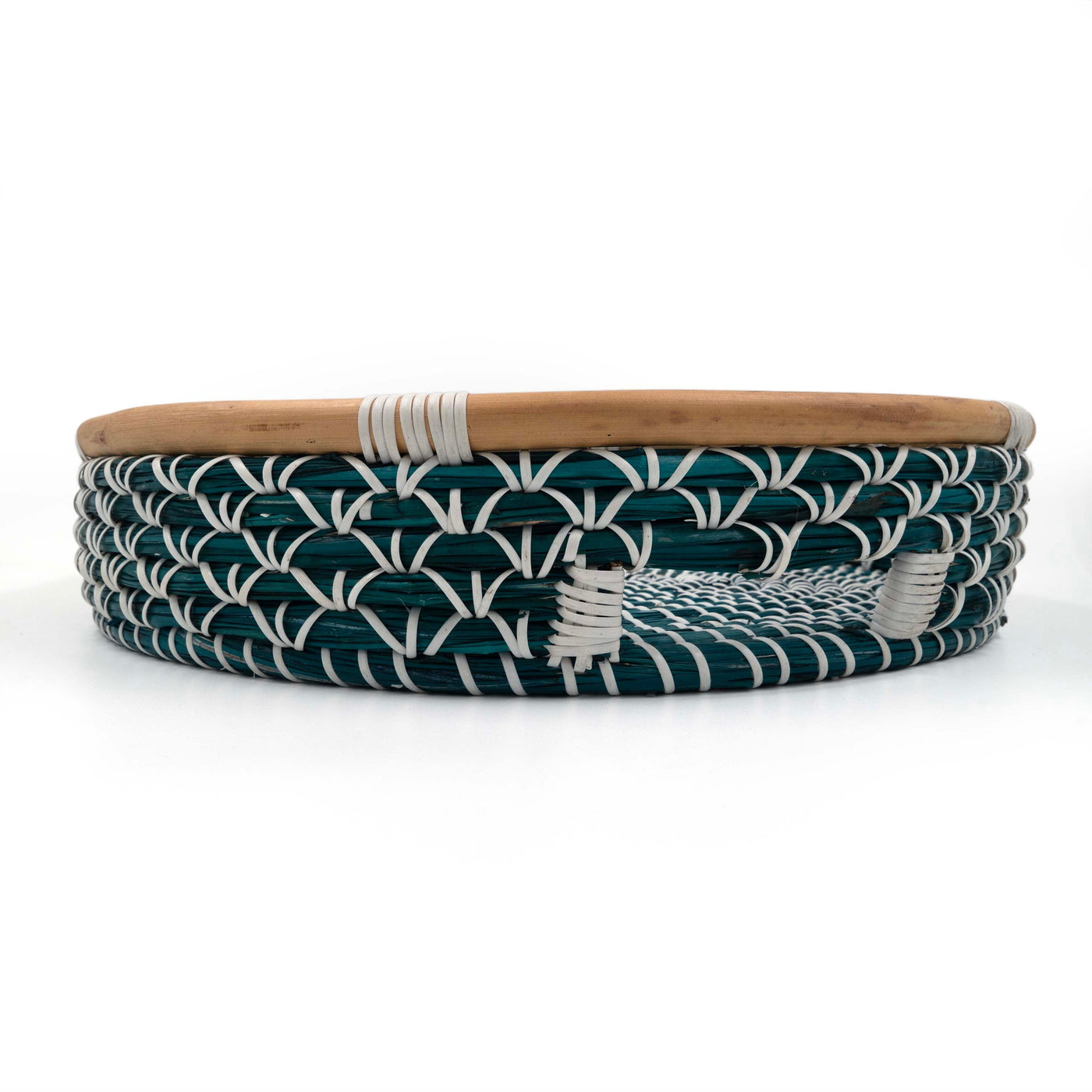 Rattan Round Tray