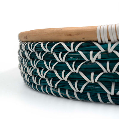 Rattan Round Tray
