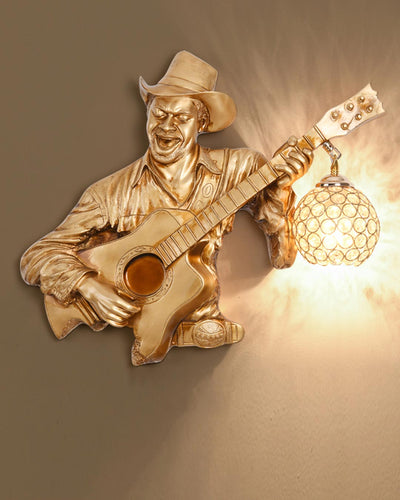 Guitarist Wall Sconce