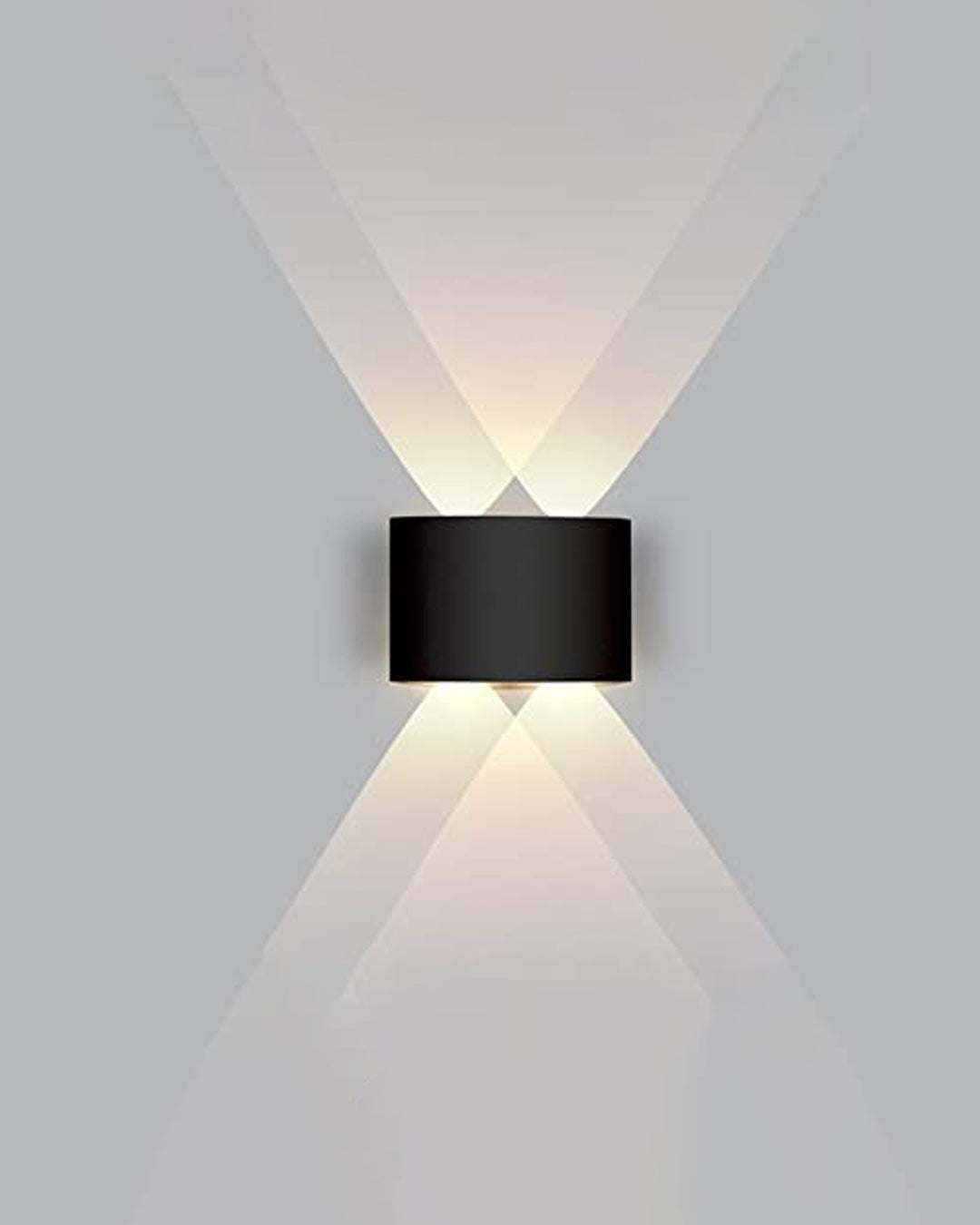 Shadow Cross Outdoor Wall Light - 2 Lights