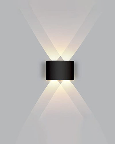 Shadow Cross Outdoor Wall Light - 2 Lights