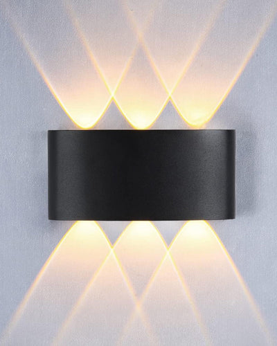 Shadow Cross Outdoor Wall Light - 3 Lights