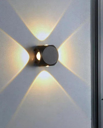 Starburst Beam Outdoor Wall Light