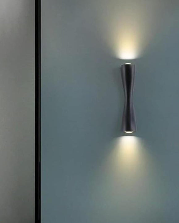 Bistro Beam Accent Outdoor Wall Light - Black
