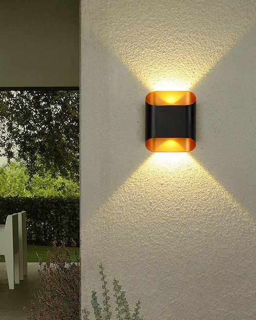 Gleam Edge Outdoor Wall Light - 1 Light