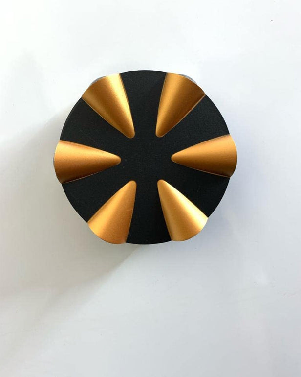 Sun Flare 6-Beam LED Outdoor Wall Light