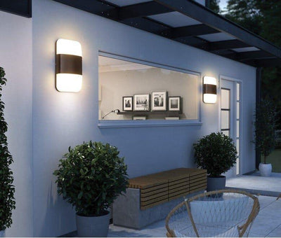 Modern Capsule LED Outdoor Wall Light