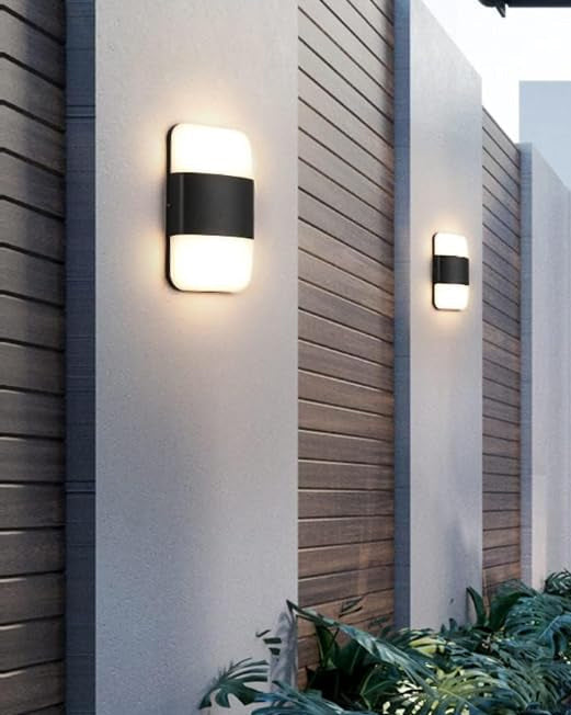 Modern Capsule LED Outdoor Wall Light