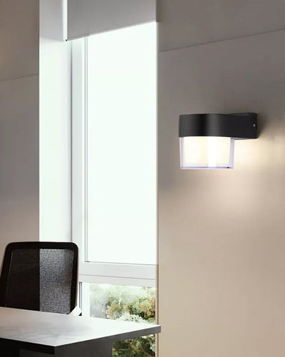 Modern Round LED Outdoor Wall Light