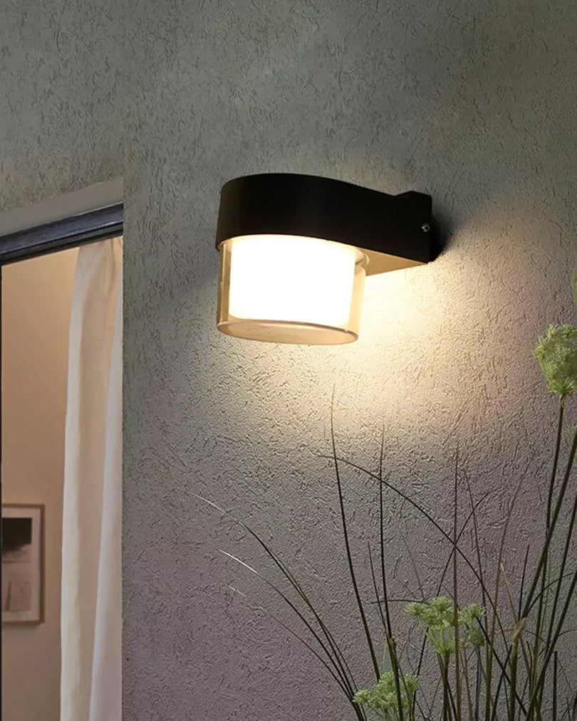 Modern Round LED Outdoor Wall Light